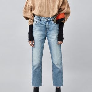 Zara Vintage style high rise mom jeans